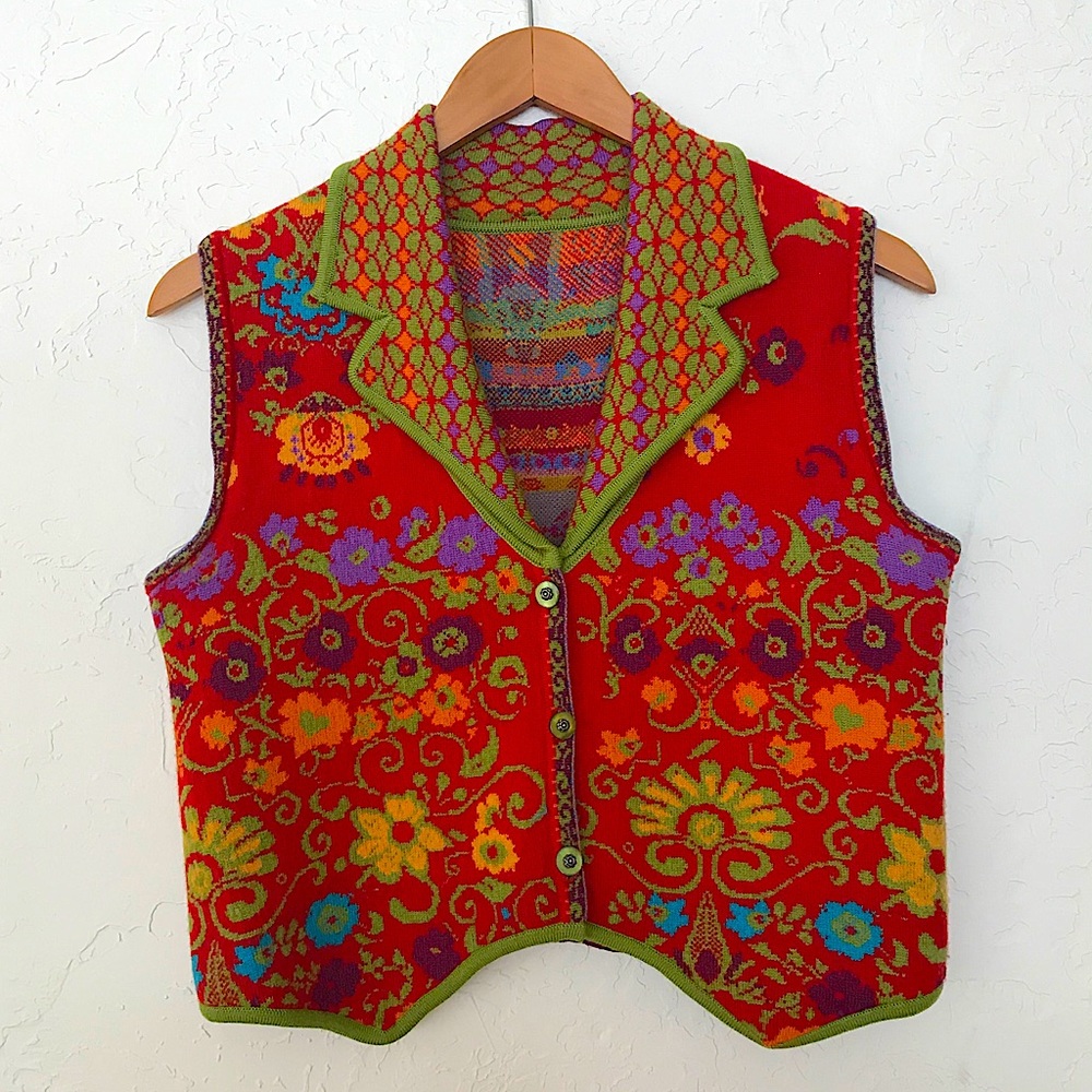 Vintage Merino Wool Sweater Vest